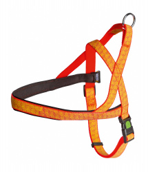 Reflective Dog Harness (orange)